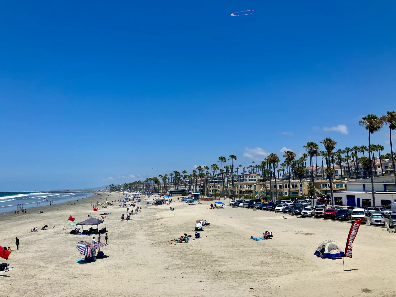 Oceanside Pier and downtown
