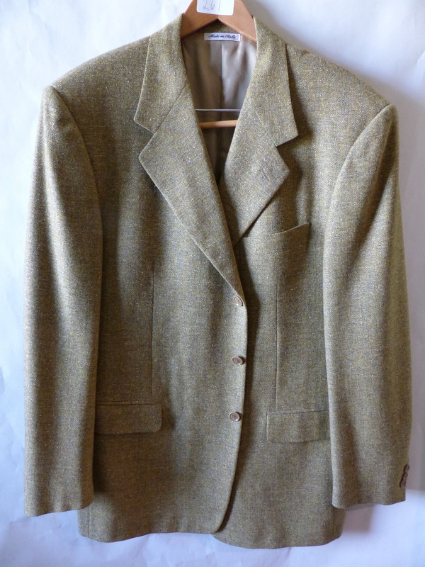 PAL ZILERI LIGHT GREEN MENS BLAZER 322 532 2 US MENS SIZE 48 ITALIAN 58