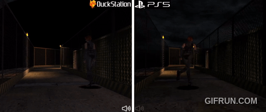 Dino-Crisis-PS5-vs-PC-Emulator-Duckstation-Side-by-Side.gif