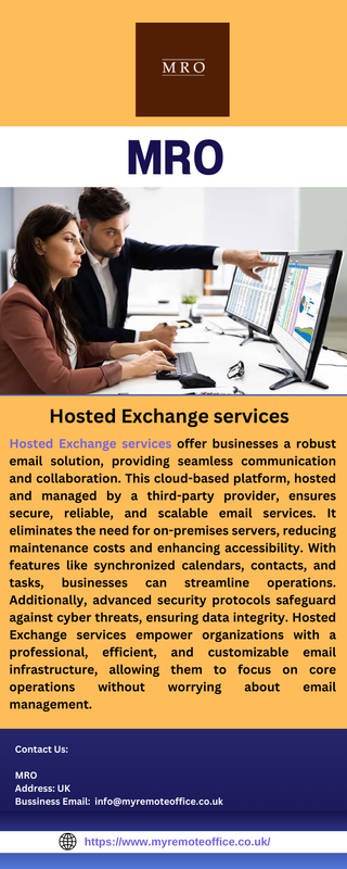 Hosted Exchange services