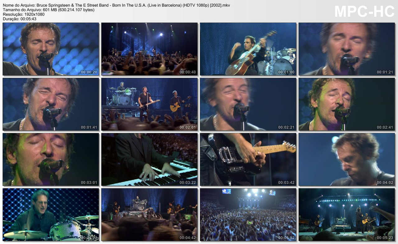 Bruce Springsteen & The E Street Band - Born In The U.S.A. (Live in Barcelona) (HDTV 1080p) [2002]
