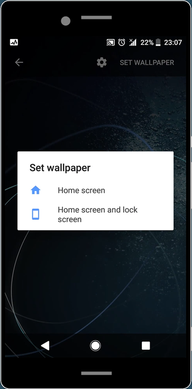 xperia live wallpaper download