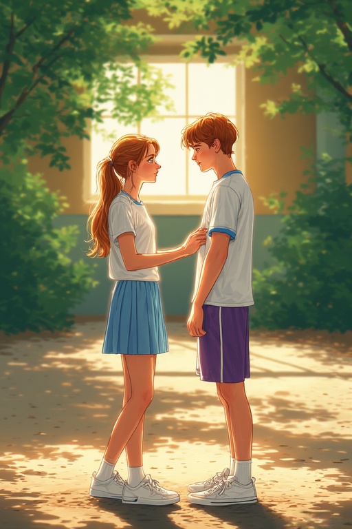 Two-Caucasian-teenagers-a-girl-3