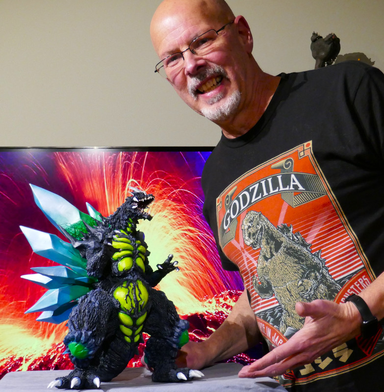 Susuki Garage Poster Version Space Godzilla Commission and Me