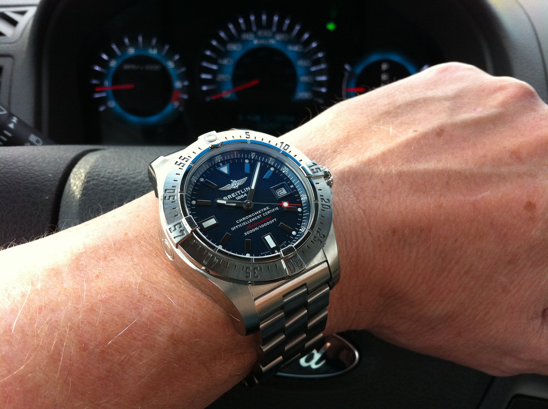 BREITLING SEAWOLF BLUE (1)