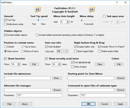FastFolders 5.12 FastFolders 5.12