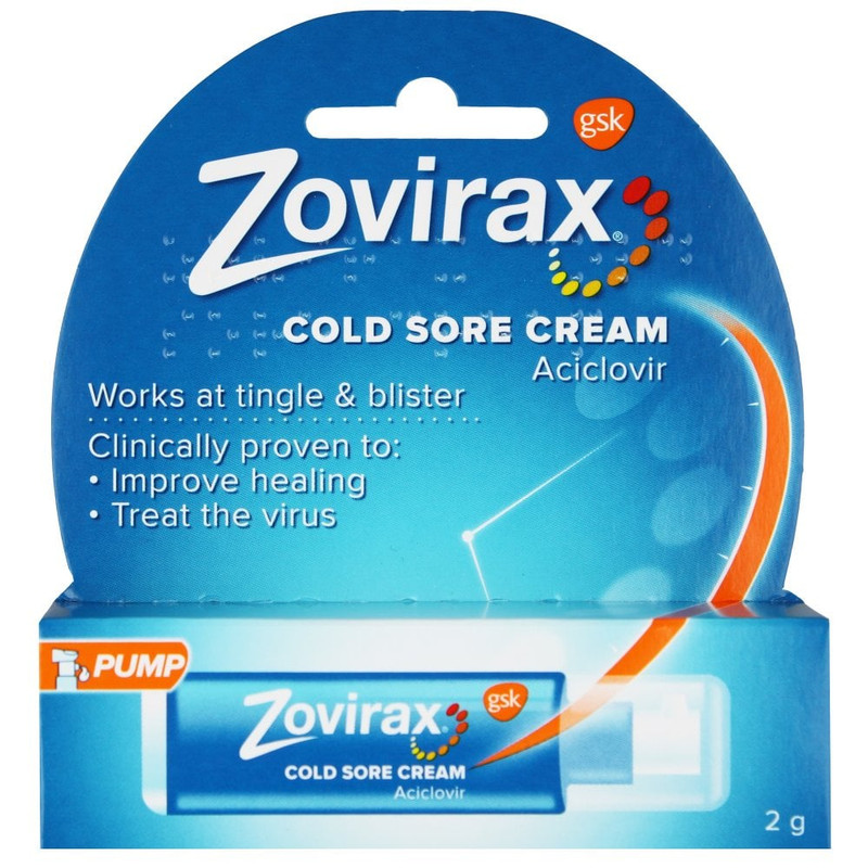 Zovirax Coldsore Lip Cream 2G