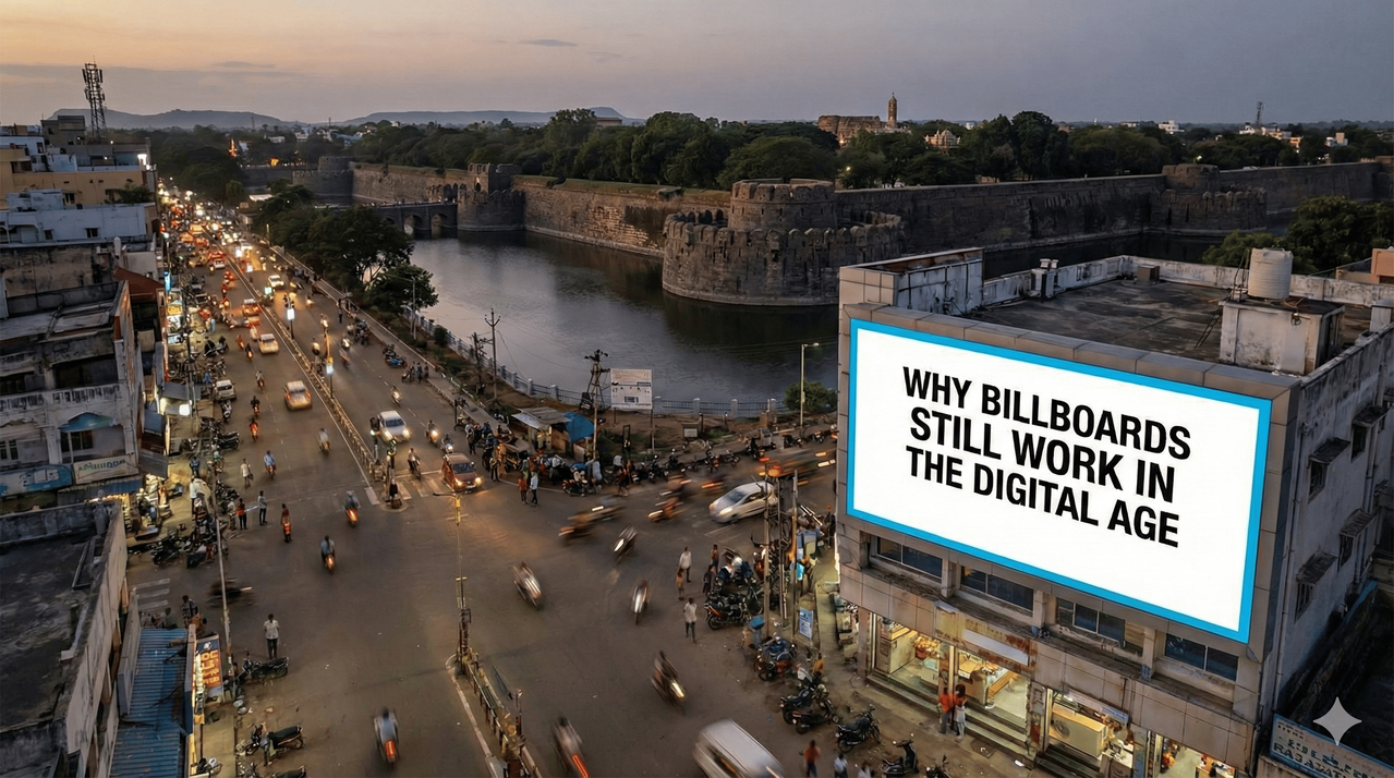 Out Of Home Advertising Hoarding Vellore