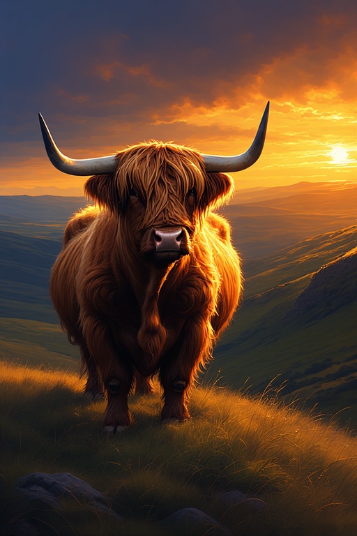 majestic-Highland-cow-stands-o-4