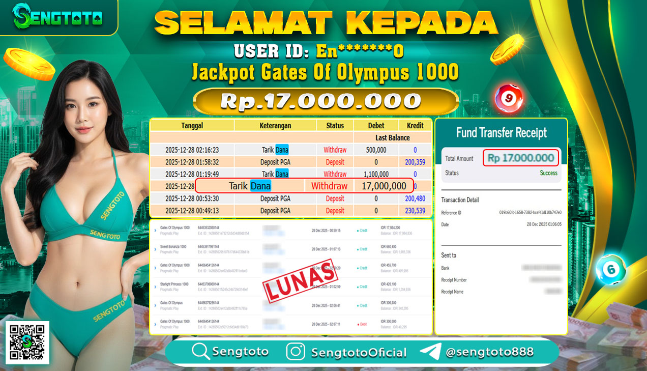 BUKTI PEMBAYARAN SLOT GATES OF OLYMPUS 1000
