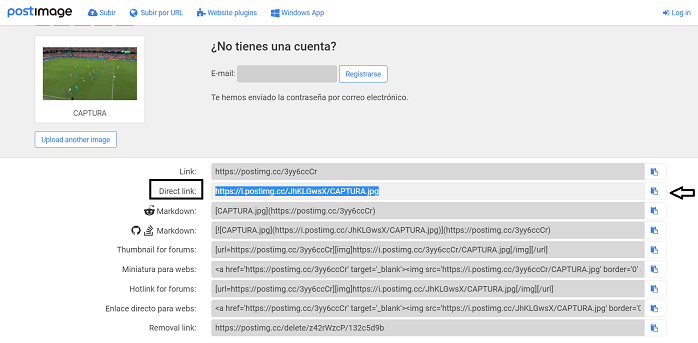 TUTORIAL - Cómo subir las capturas del partido a la plantilla de subida 3postimages