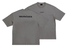 Balenciaga Camiseta Small Logo Gris