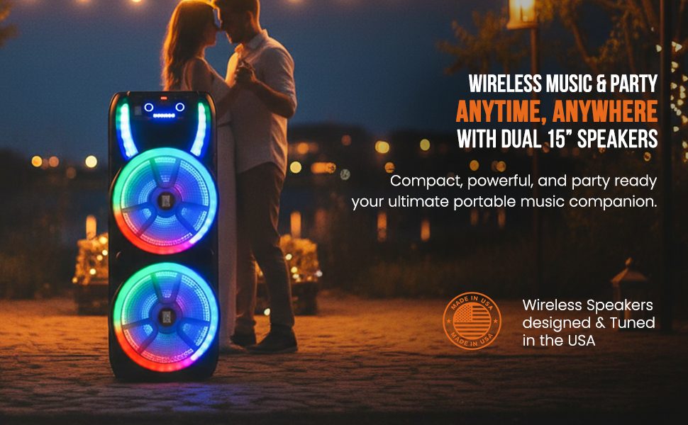 All-in-one portable sound system