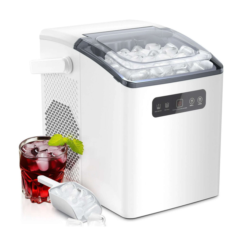 AGLUCKY Ice Maker - Compact Countertop Ice Machine