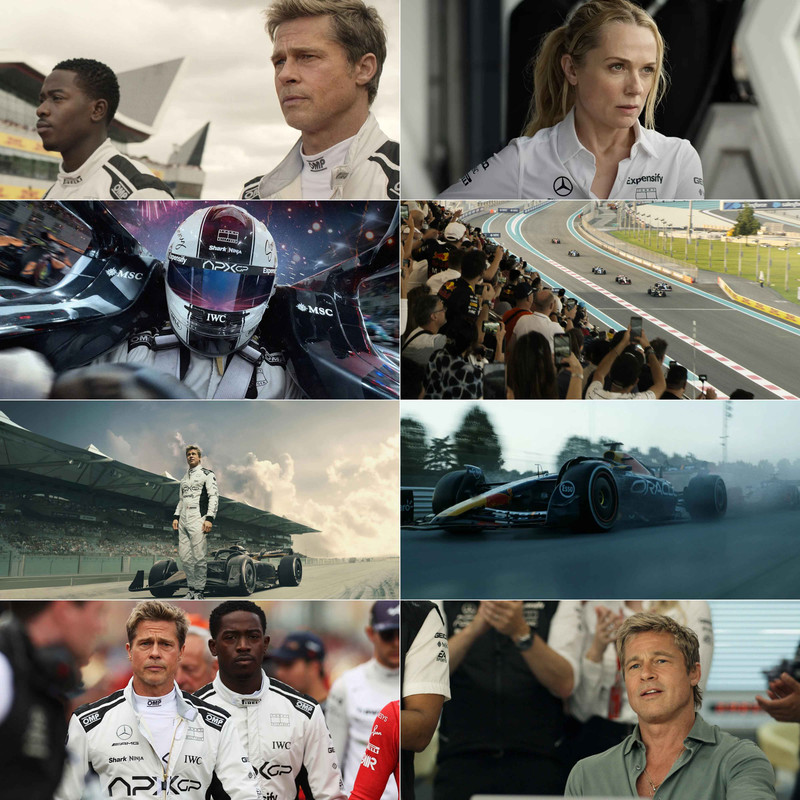 F1 The Movie (2025) Dual Audio [Hindi & English] Full Movie HD ESub screenshot