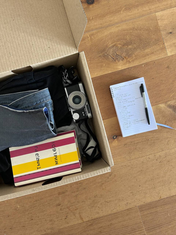 Decluttering items to sell and build an emergency fund