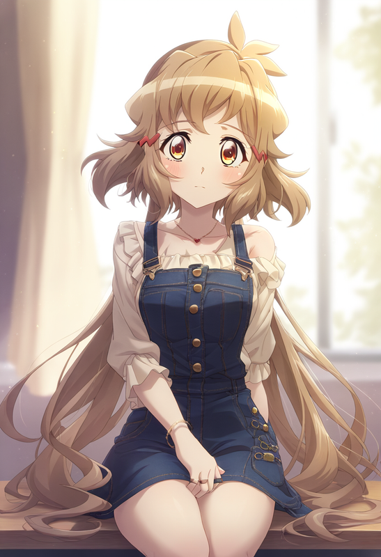 depth of field, 1girl, [[[tachibana hibiki (symphogear)]]], {{{{very long hair}} s-2698205660