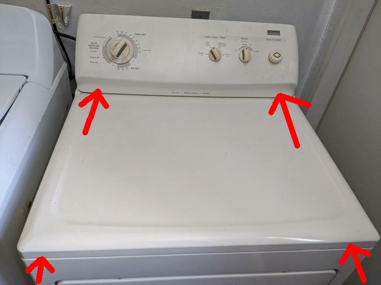 Kenmore dryer door switch replacement access issue DIY Home