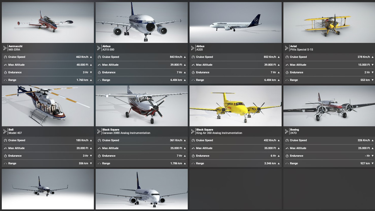 Aircraft Tier List - General Discussion - Microsoft Flight Simulator Forums