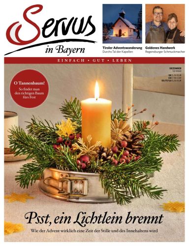 Cover: Servus in Bayern Magazin Einfach Gut Leben No 12 2022