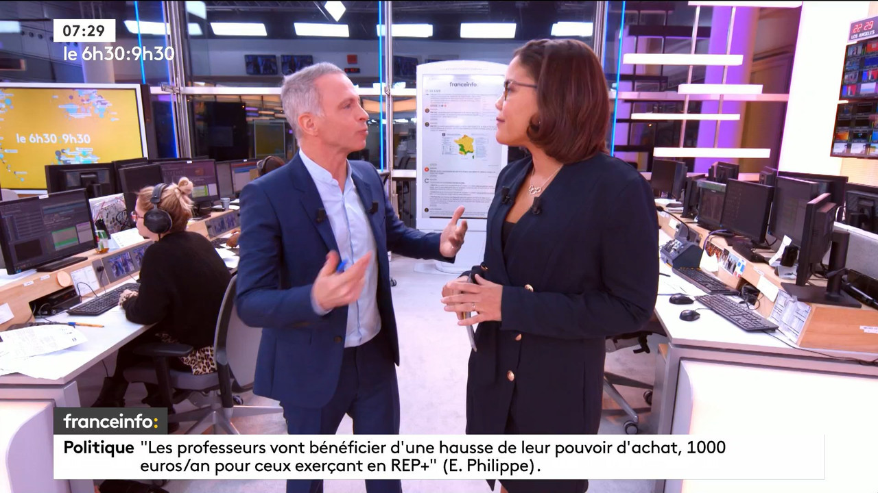 31 January - 05.30.00 - Le 6h30. Entre JT, chroniques, invités e