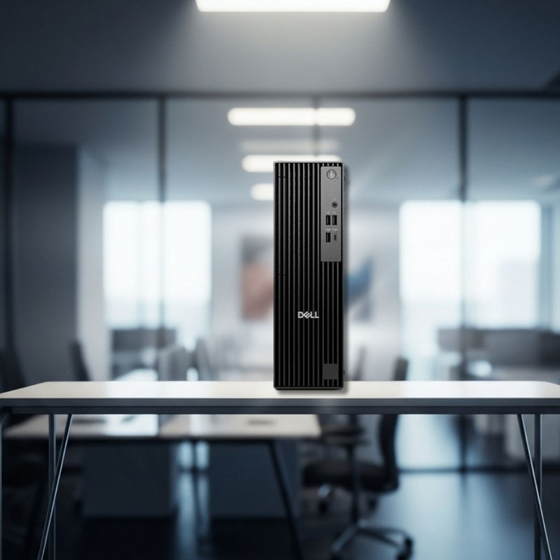 Design slim e compacto do desktop Dell