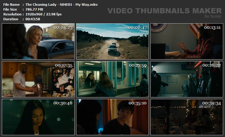 The Cleaning Lady S04E01 My Way mkv