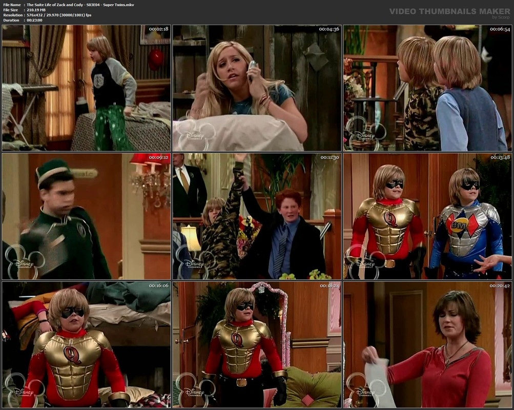 The Suite Life of Zack and Cody - S03E04 - Super Twins.mkv