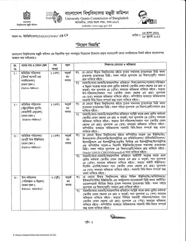 University-Grants-Commission-Director-Job-Circular-2022-2