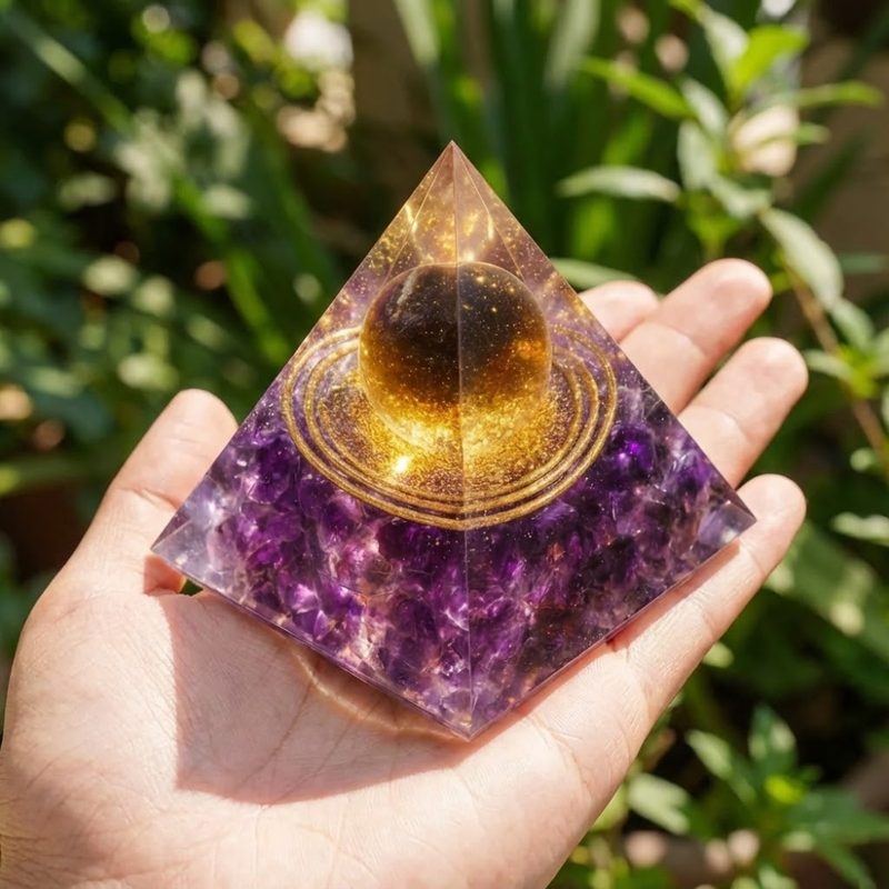 Soul Unwind Orgonite Pyramid