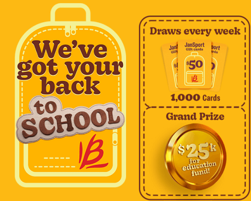 Win Big in Bauducco’s ,000 Back to School Sweepstakes: Over 1,000 Prizes Up for Grabs! Win Big in Bauducco’s ,000 Back to School Sweepstakes: Over 1,000 Prizes Up for Grabs!