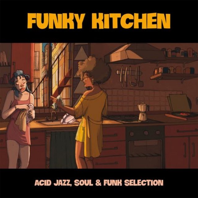 VA - Funky Kitchen (2021) [Acid Jazz, Soul, Funk]; mp3, 320 kbps -  jazznblues.club