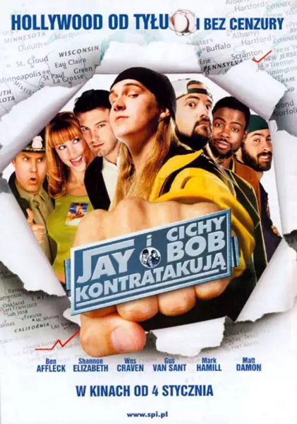 Jay i Cichy Bob kontratakują / Jay and Silent Bob Strike Back (2001) PL | 360p | 480p | 720p | AC3.BRRip.XviD-GR4PE | DD2.0 | Lektor PL