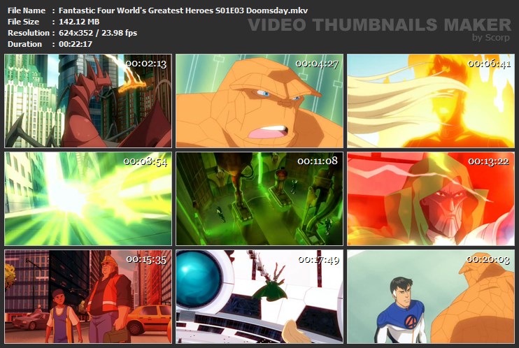 Fantastic Four World's Greatest Heroes S01E03 Doomsday.mkv