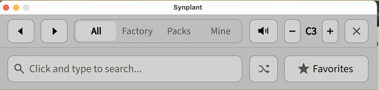 Preset Browser