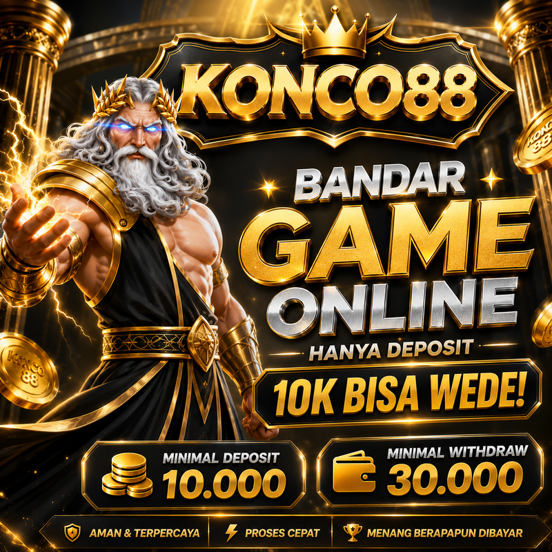 KONCO88 - Bandar Game Online Hanya Deposit 10k Bisa Wede!