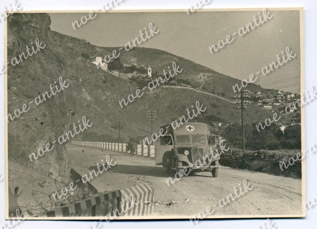 Foto CITROEN Sanka, LKW, Beute KFZ, 100. Jäger D