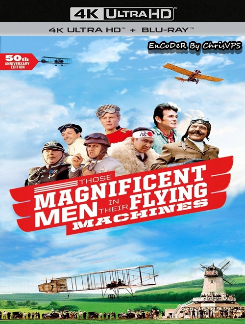 Ci wspaniali mężczyźni w swych latających maszynach / Those Magnificent Men In Their Flying Machines (1965) MULTI.HDR.2160p.BluRay.DTS.HD.MA.AC3-ChrisVPS / LEKTOR i NAPISY