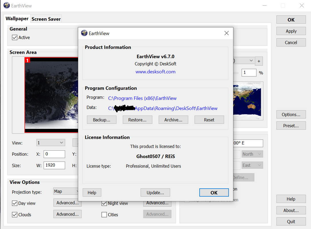 Desksoft EarthView 6.7.0 (Repack & Portable) {B4tman}