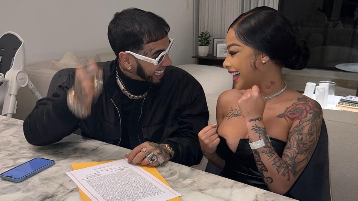Así festejaron su boda Anuel AA y Yailin la Más Viral