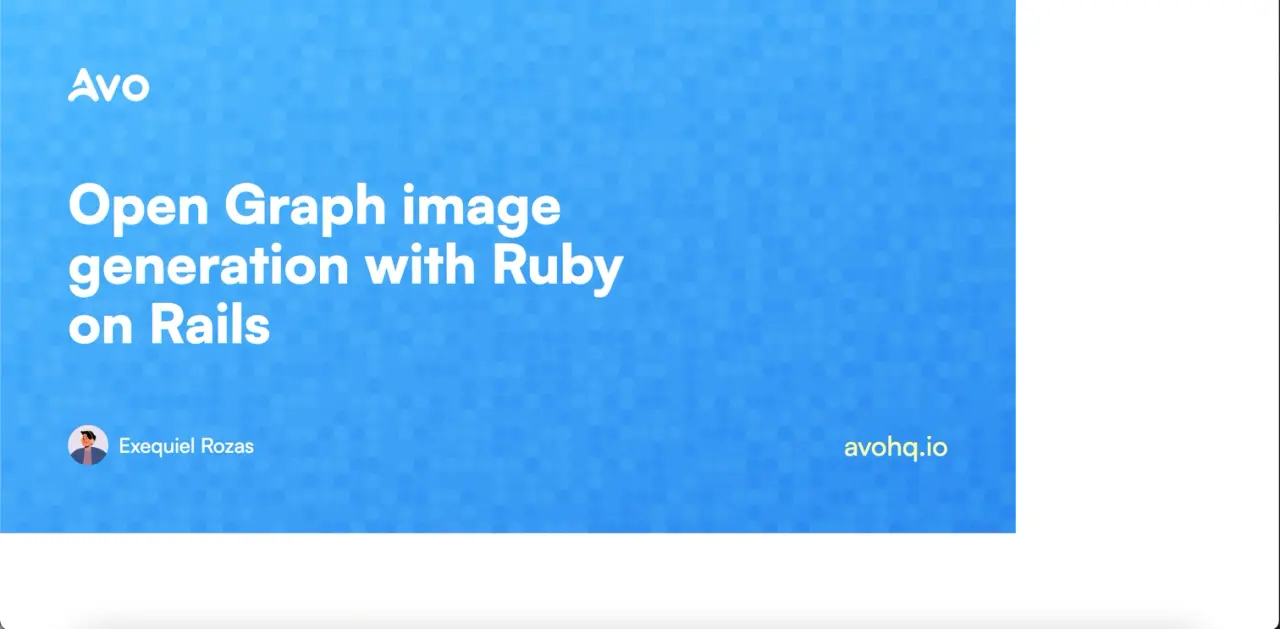 Open Graph image generated with ERB and Tailwind