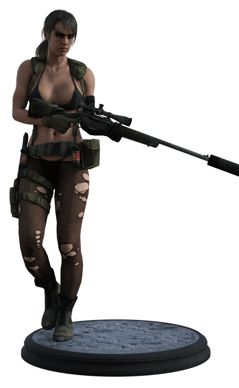 Metal Gear Solid V Quiet in Daz G8F