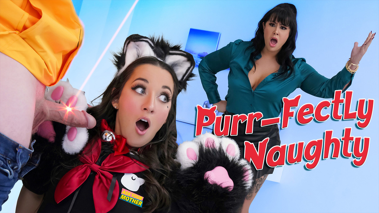 AskYourMother 25 02 16 Freya von Doom, Misty Meaner Stop It! Angry Stepmom Fucks Neko Girl and Horny Stepson