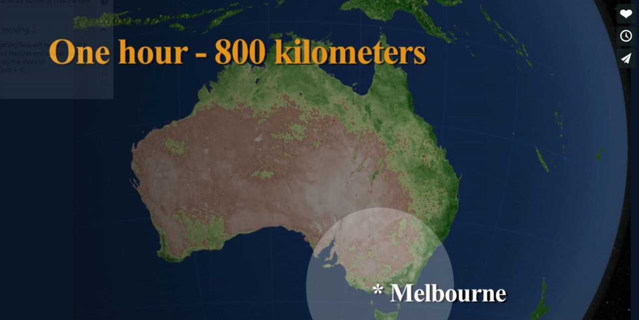 747 range one hr melbourne