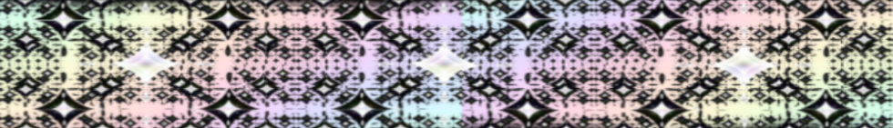 imagen colorida con estrelas de cuatro puntas de color negro y blanco