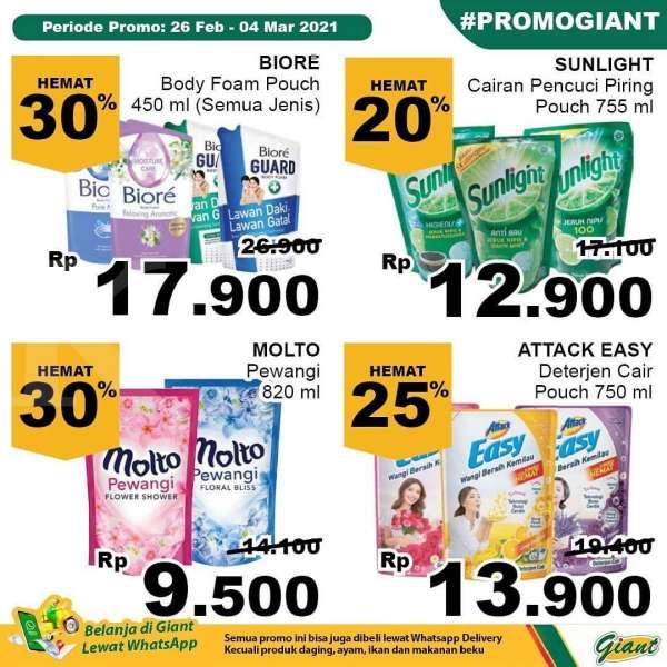 Katalog Promo Giant 26 Februari-4 Maret 2021 
