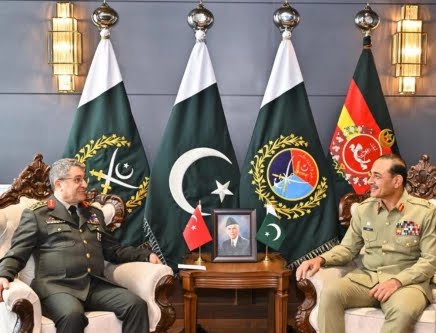 Field Marshal Asim Munir, Turkish military chief deliberate on current regional and global security landscape