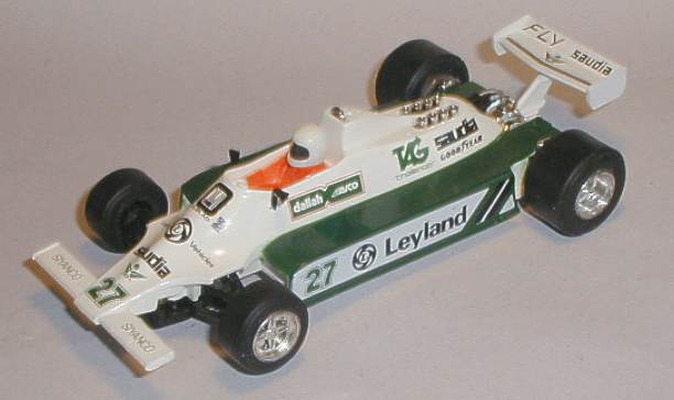 Scalextric C138 Saudia Leyland Williams (FW07B)