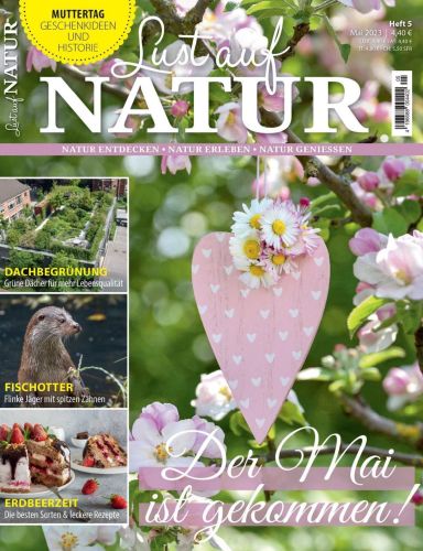 Cover: Lust auf Natur Magazin Mai No 05 2023