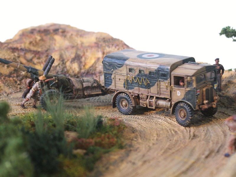 Kit Maquette Ancien Airfix A.E.C. Matador & Canon 5.5 - Échelle OO - Édition Complète De 1966 - Occasion